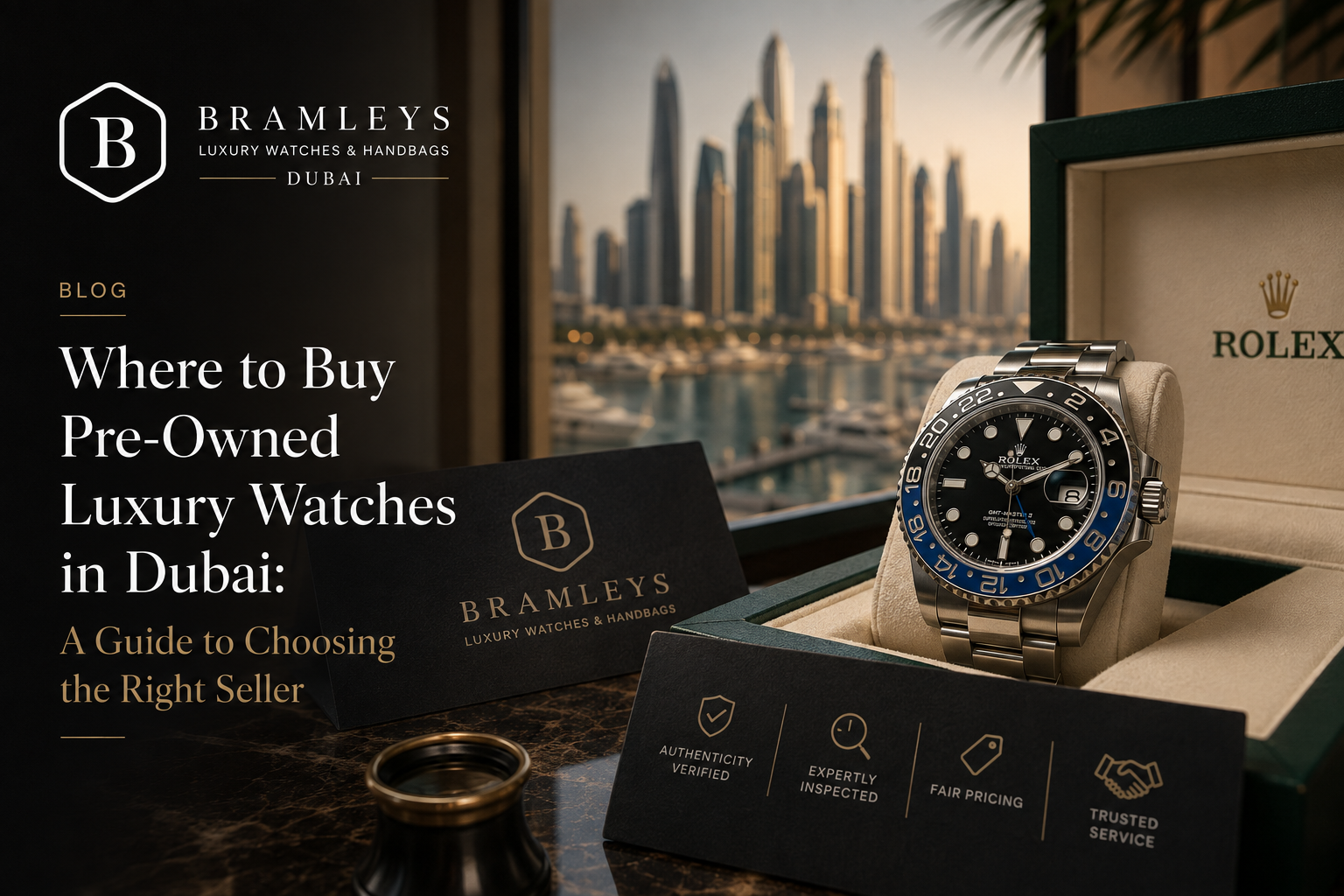 Where to Buy Pre-Owned Luxury Watches in Dubai: A Guide to Choosing the Right Seller Bramleys