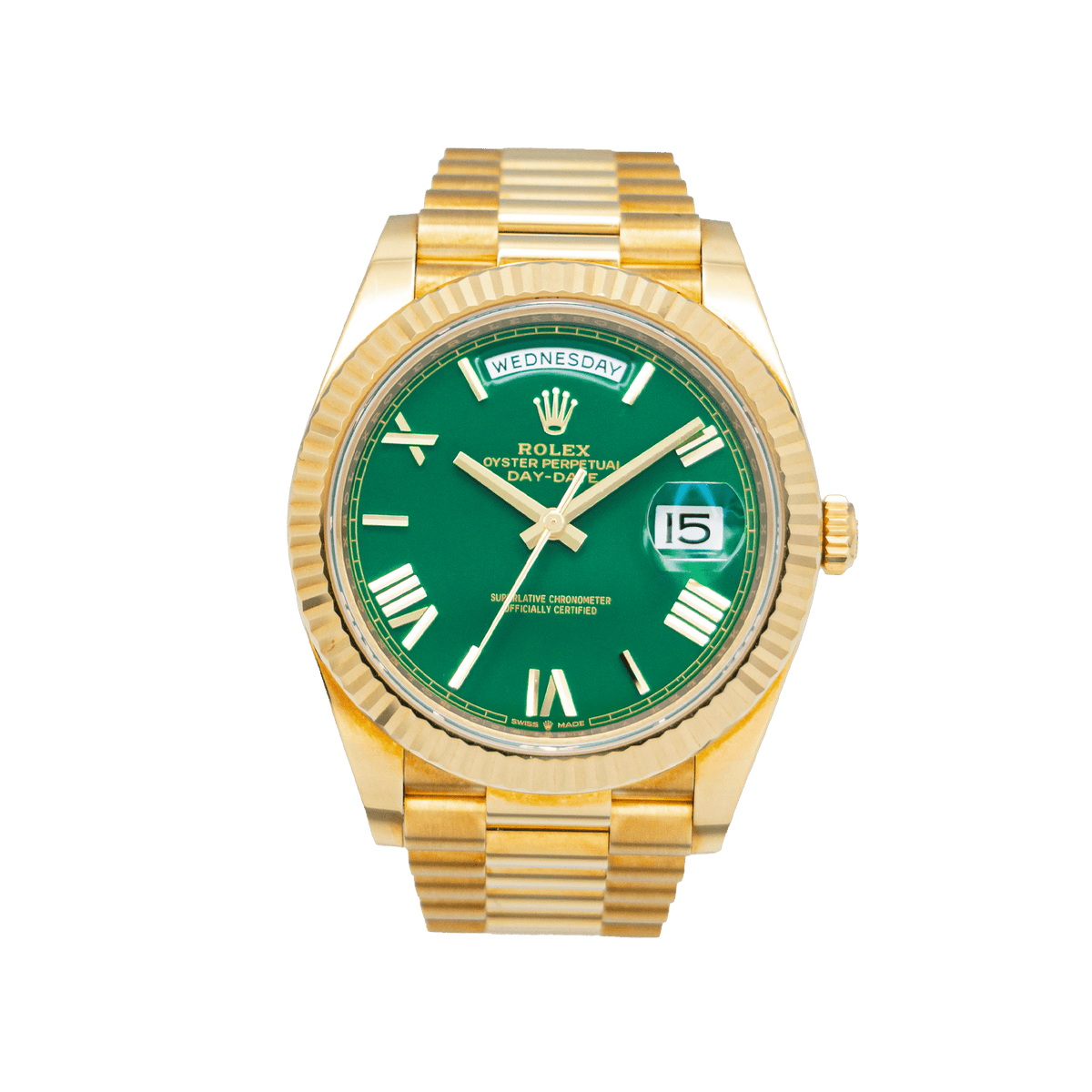 Rolex Day-Date 40mm 228238-0069 Green Dial - 2024