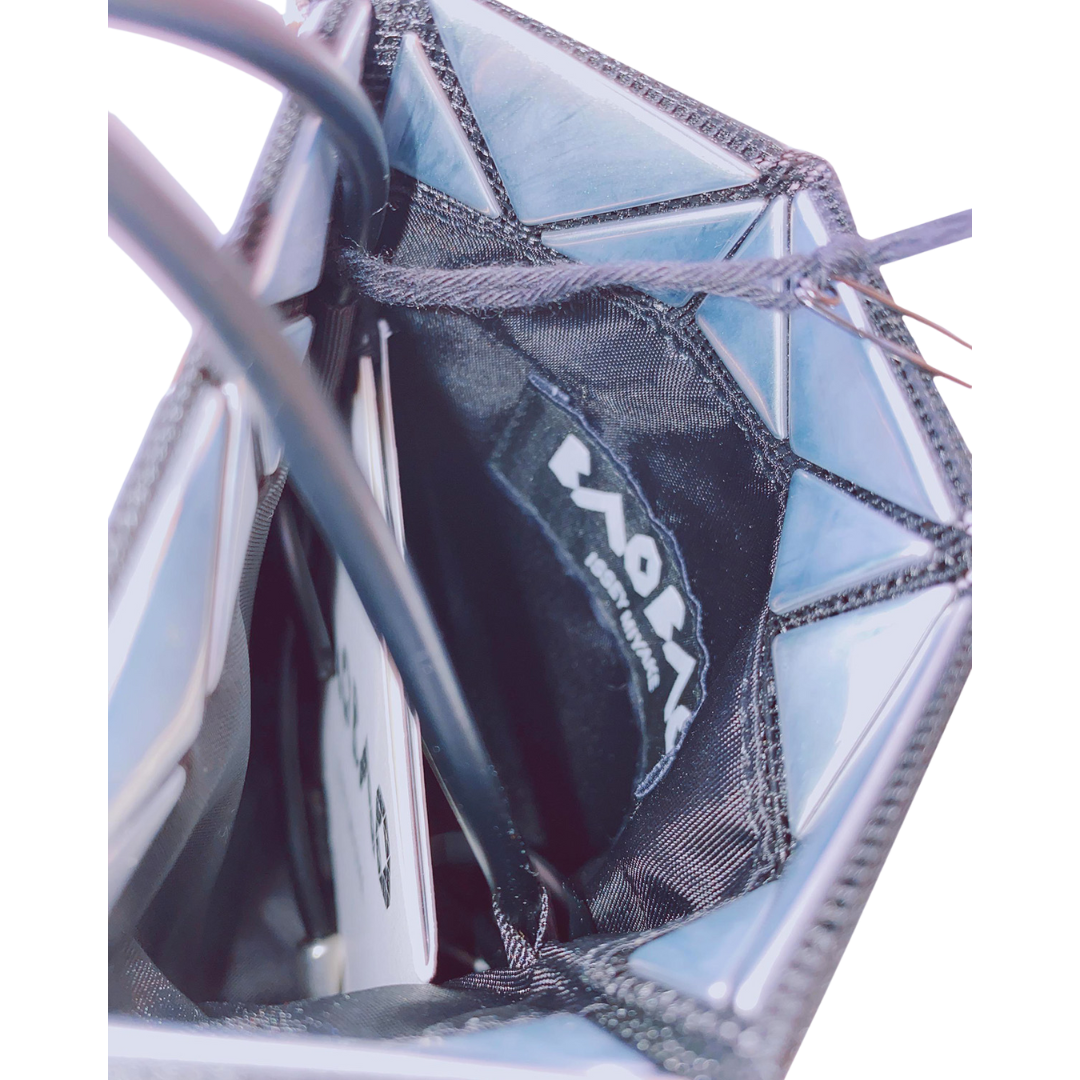 BAO BAO ISSEY MIYAKE - PLATINUM MERMAID CROSSBODY BAG