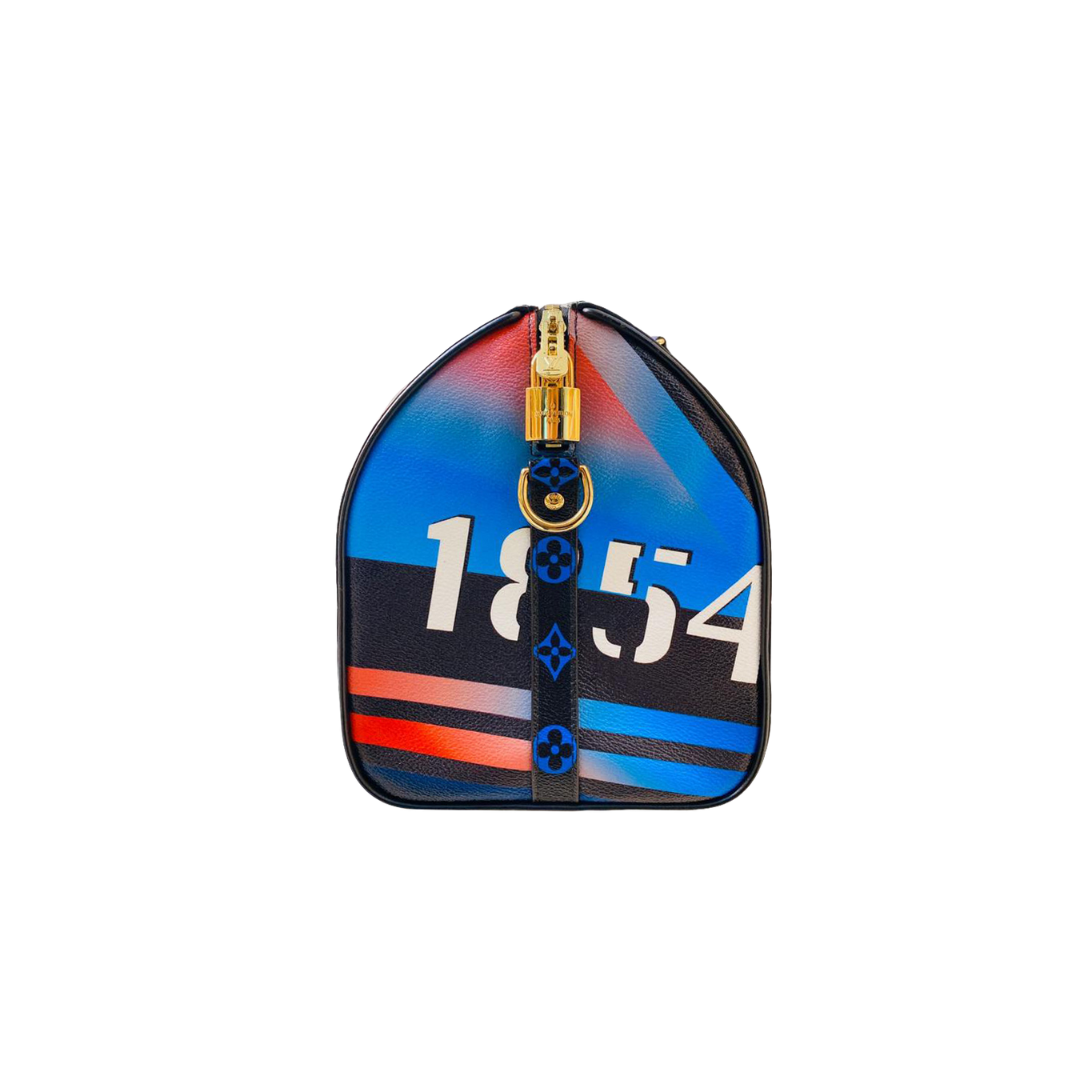 LOUIS VUITTON - SPEEDY BANDOULIERE 30 RACE PRINT My Store