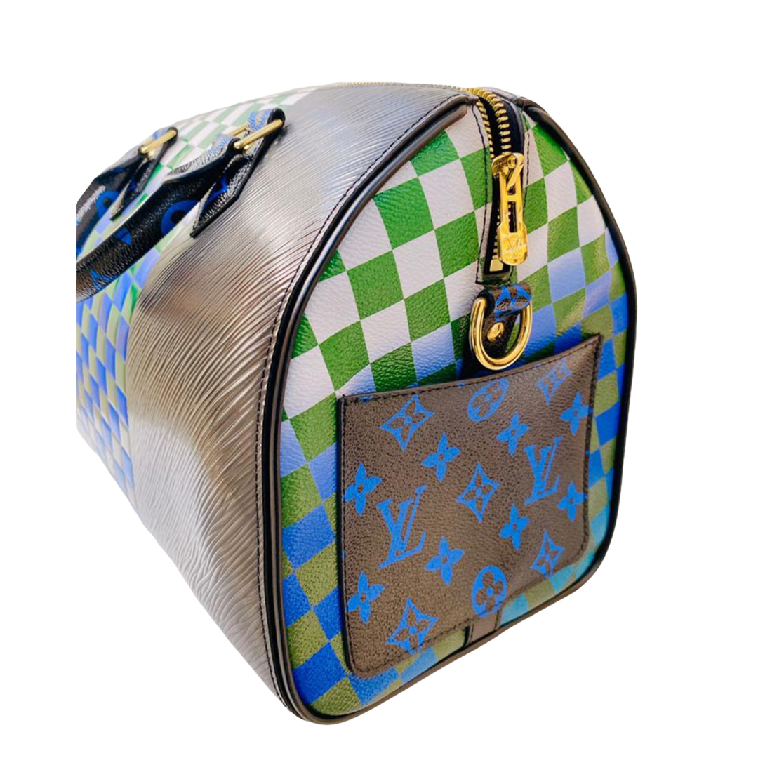 LOUIS VUITTON - SPEEDY BANDOULIERE 30 RACE PRINT My Store