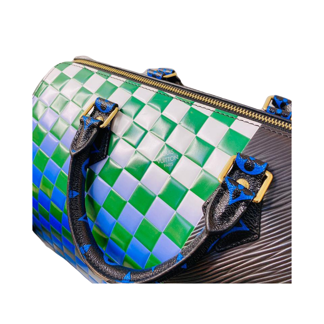 LOUIS VUITTON - SPEEDY BANDOULIERE 30 RACE PRINT My Store
