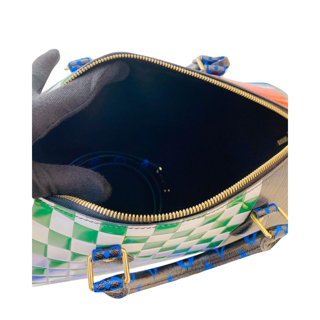 LOUIS VUITTON - SPEEDY BANDOULIERE 30 RACE PRINT My Store