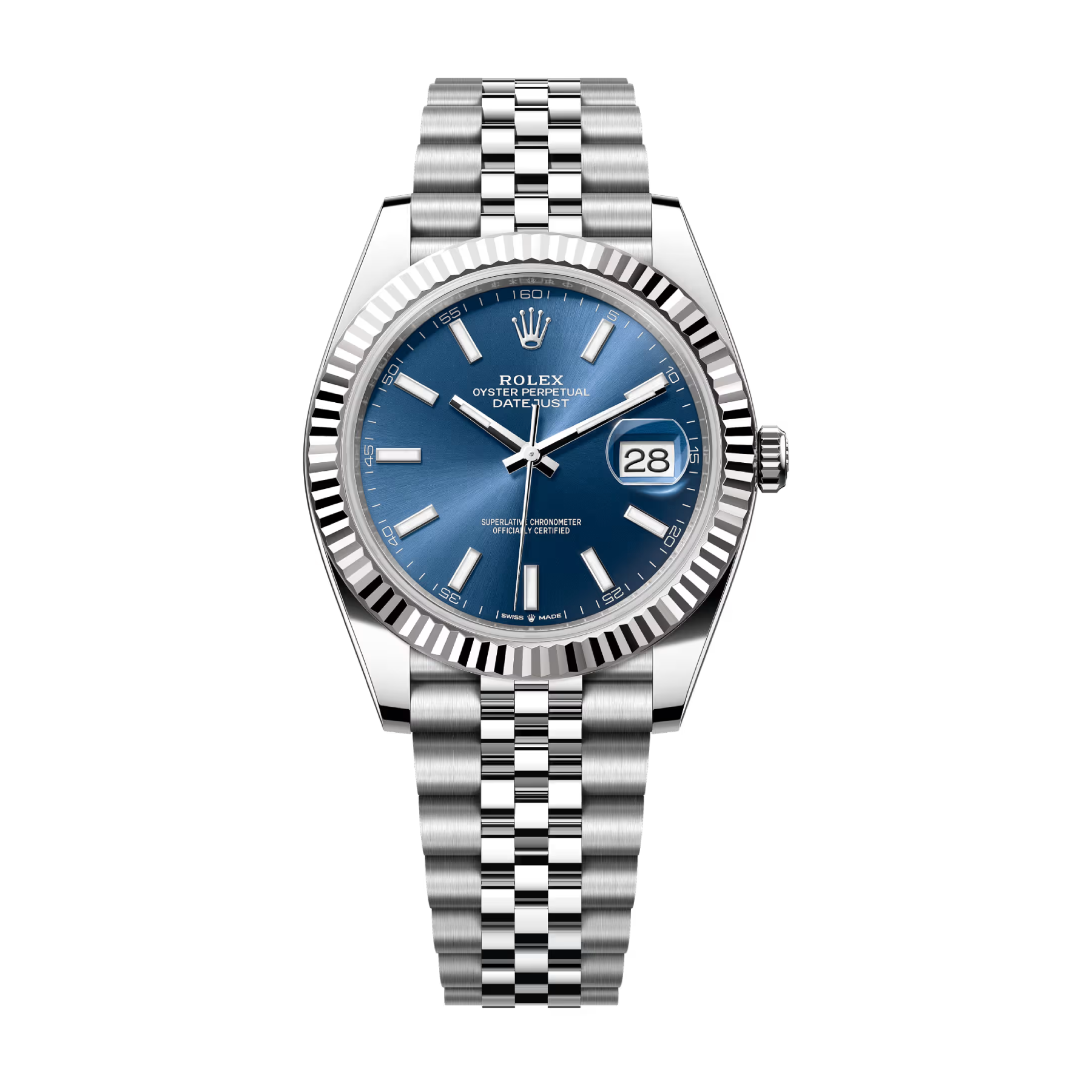Rolex Datejust 41mm 126334-0024 Blue index Dial - Unworn 2026