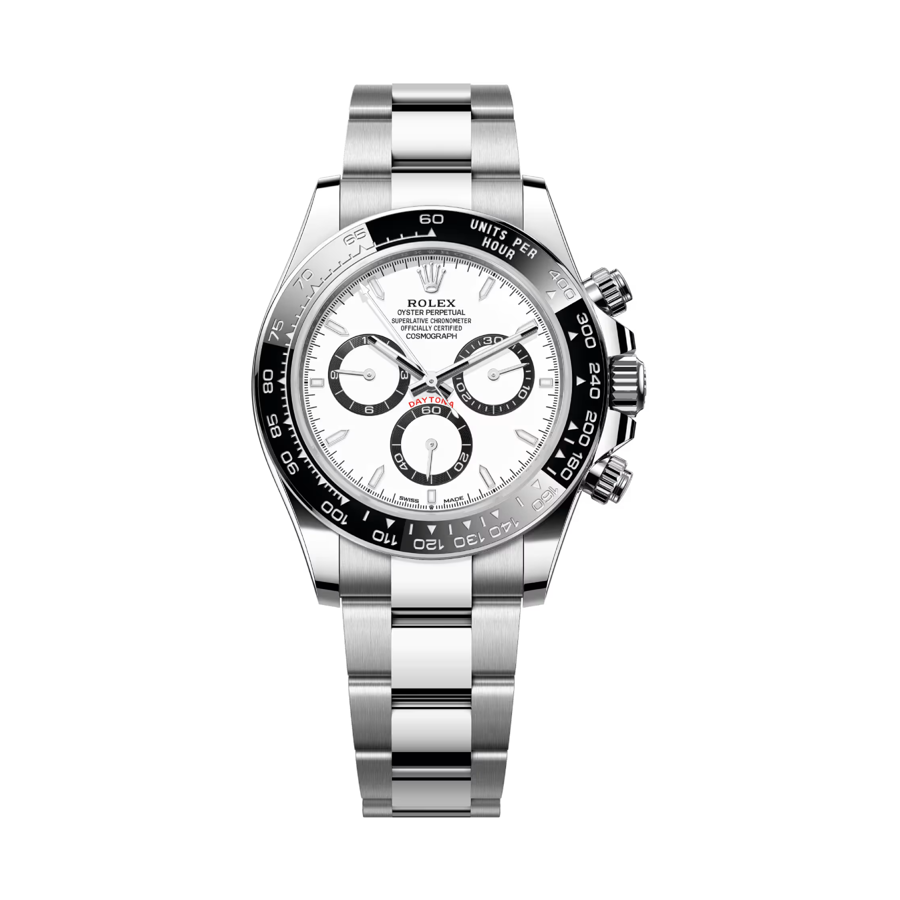 Rolex Daytona 40mm 126500LN-0002 White Index Dial - Unworn 2025