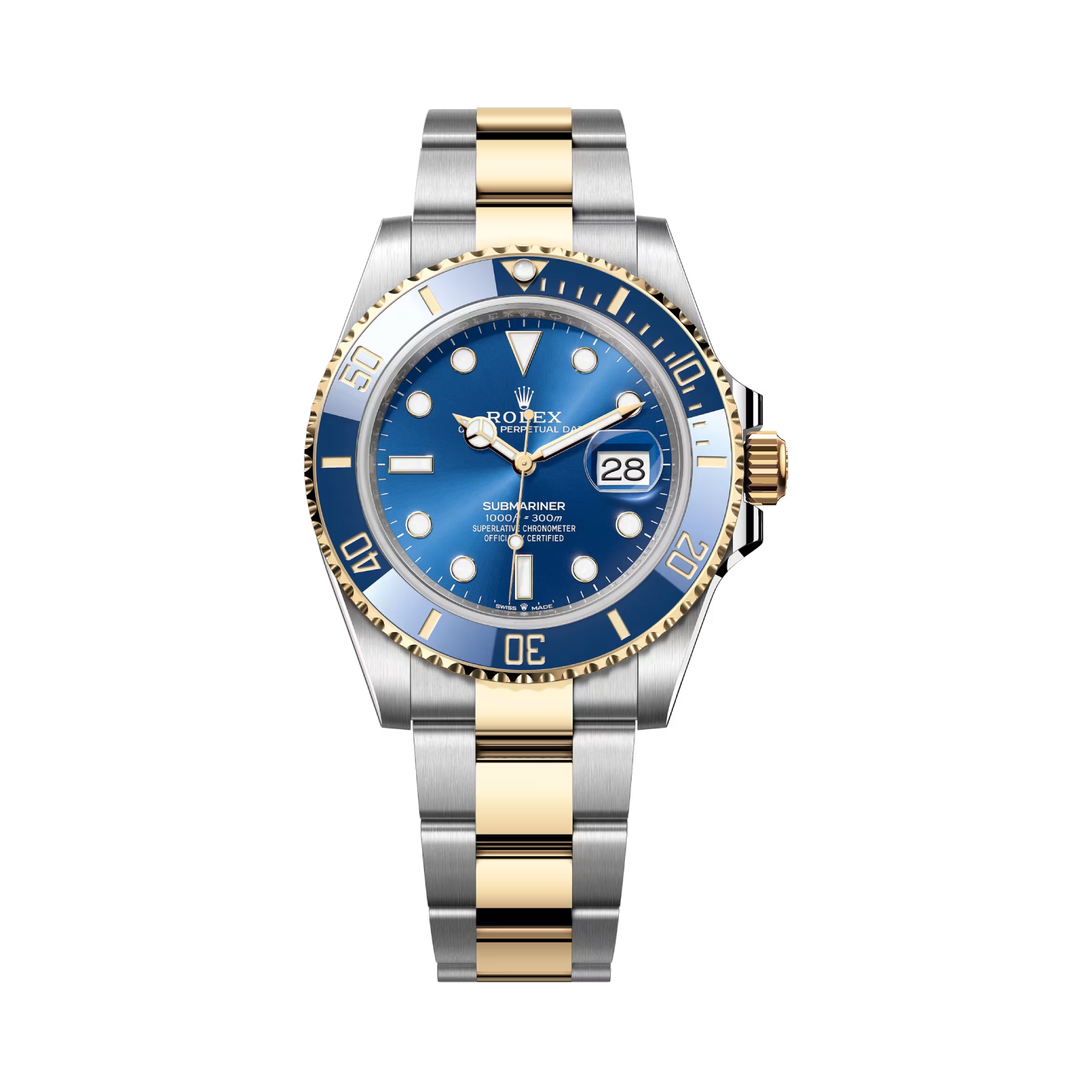 Rolex Submariner Date 41mm 126613LB-0002 Yellow Gold - Blue Dial - Unworn 2025