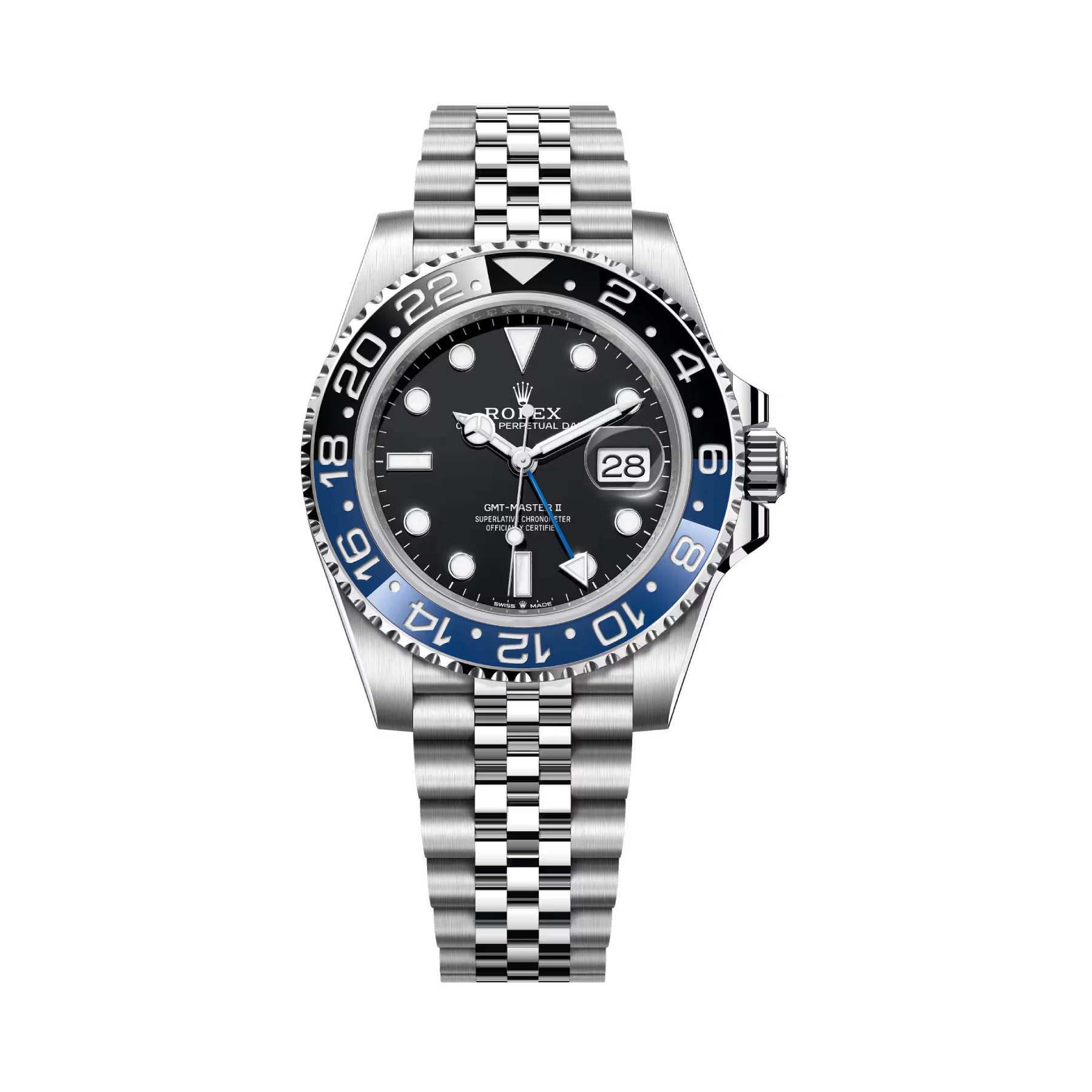 Rolex GMT Master II (Batgirl) 40mm 126710BLNR-0002 Black Dial - Unworn 2026