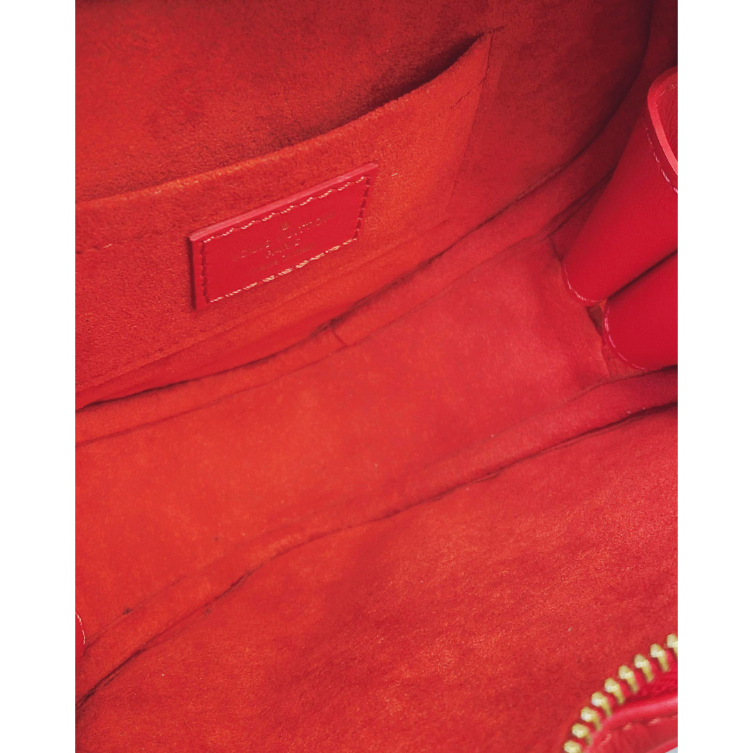 LOUIS VUITTON - RED QUILTED LEATHER LOVE LOCK HEART My Store