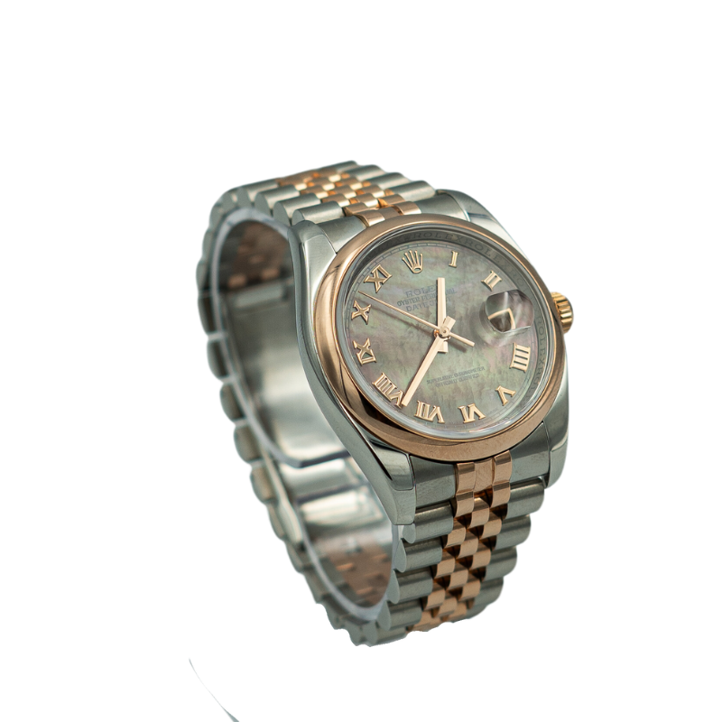 Rolex 116201 DATEJUST 36MM - STEEL & ROSE GOLD DARK MOP My Store