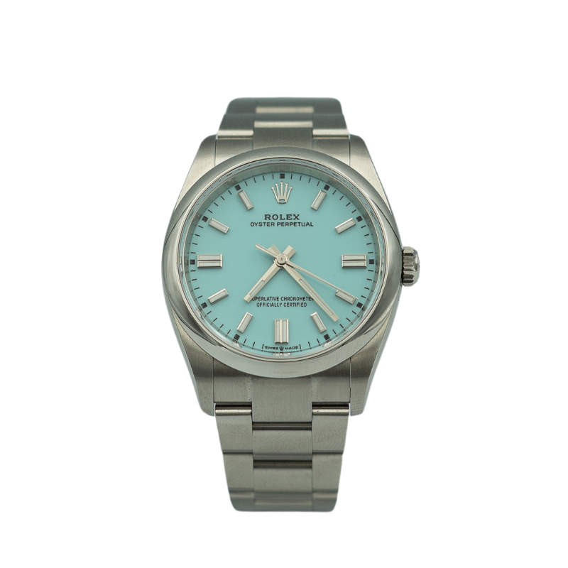 Rolex 126000 Oyster Perpetual 'Tiffany' - 2023 Full Set My Store