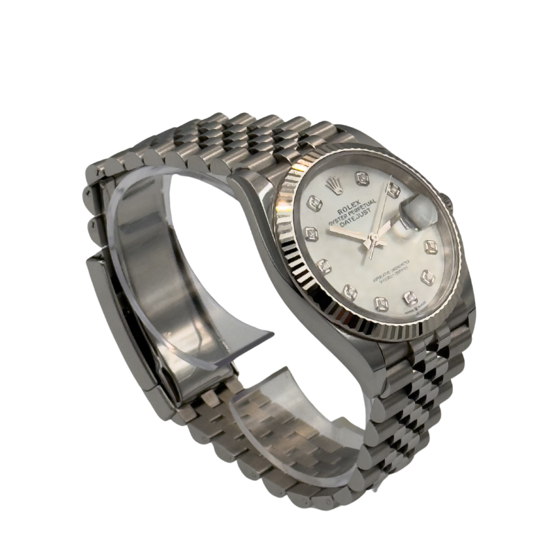 Rolex 126234 Datejust 36mm MOP Diamond Dial 2022 - Full Set My Store