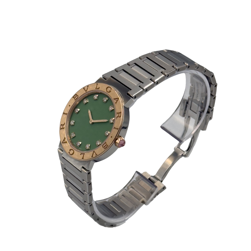 Bvlgari Bvlgari 103915 - 18k Rose Gold - Green Diamond Dial My Store