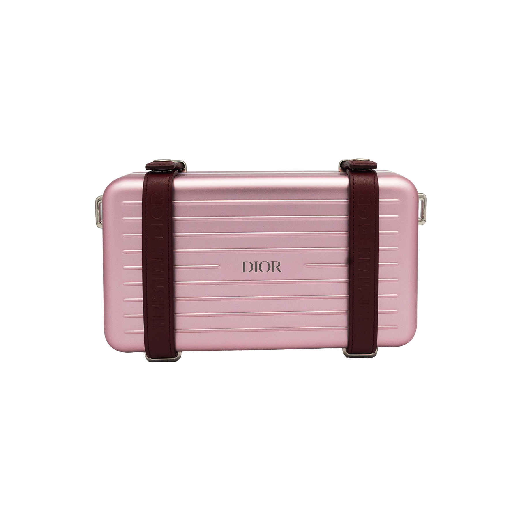 Dior x Rimowa Personal Clutch in Alumminum Pink