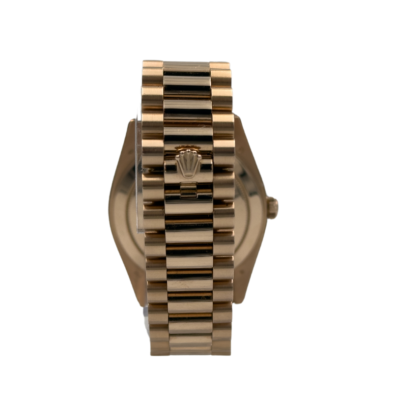 Rolex 228235 Day-Date 40 Rose Gold Olive Green Dial - 2018 Full Set My Store