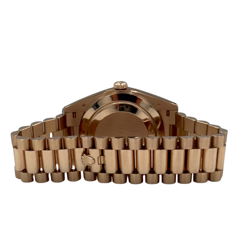 Rolex 228235 Day-Date 40 Rose Gold Olive Green Dial - 2018 Full Set My Store