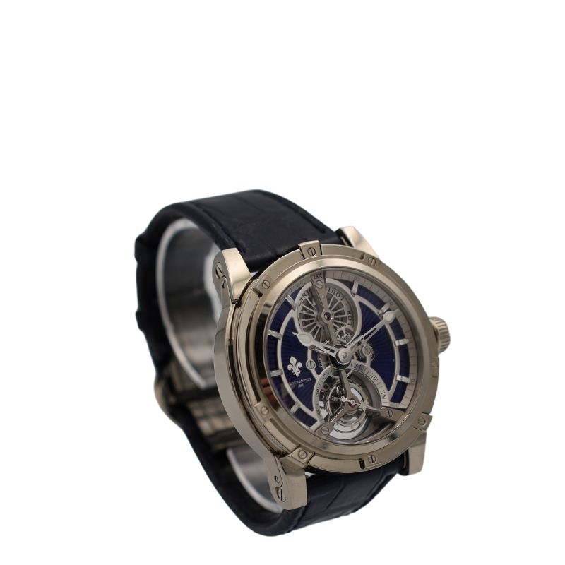 Louis Moinet Vertalor Tourbillon 18k White Gold Limited Edition 47mm My Store
