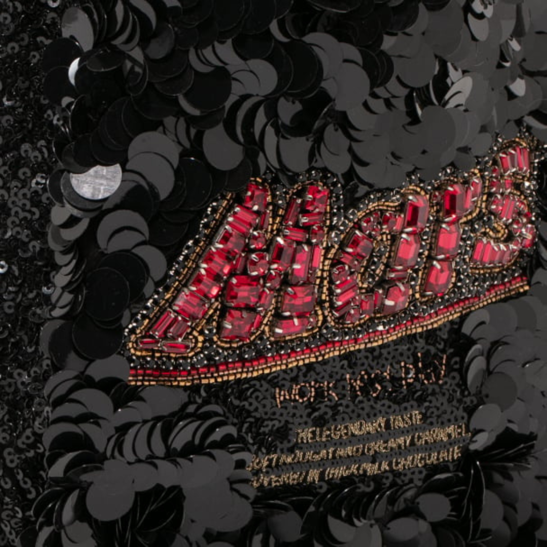 ANYA HINDMARCH - BLACK SEQUINS MARS MINI My Store