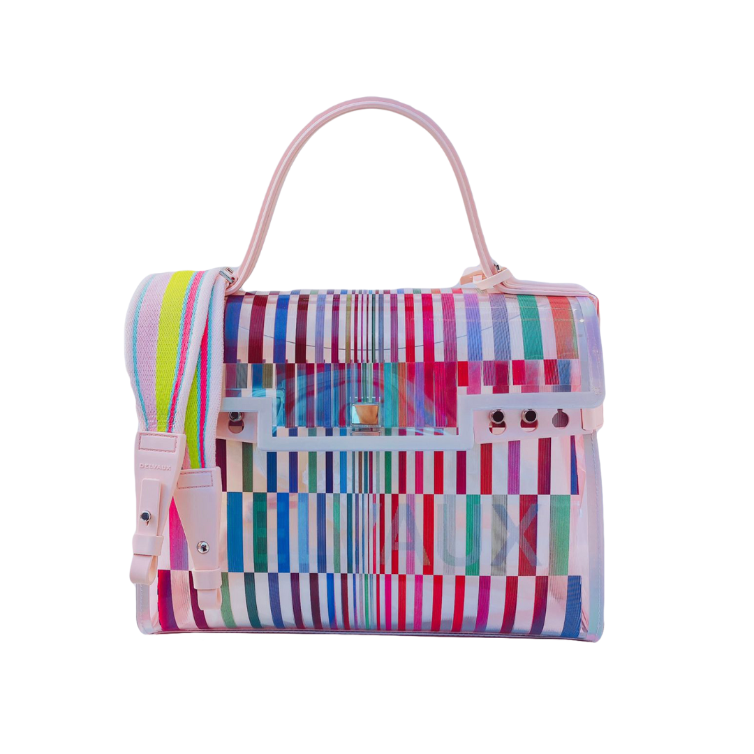 DELVAUX - TEMPETE MULTICOLOR HANDBAG My Store