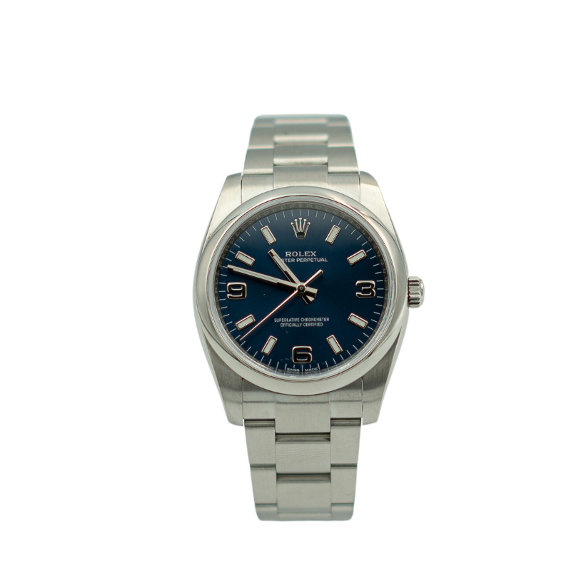 Rolex 114200 Oyster Perpetual 34mm blue dial My Store