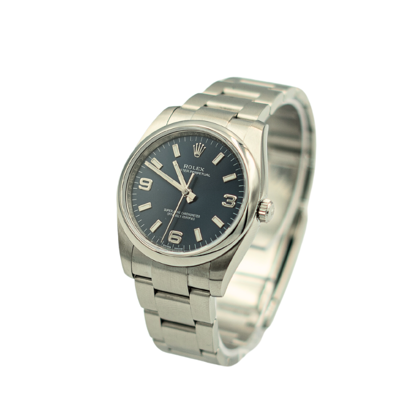 Rolex 114200 Oyster Perpetual 34mm blue dial My Store