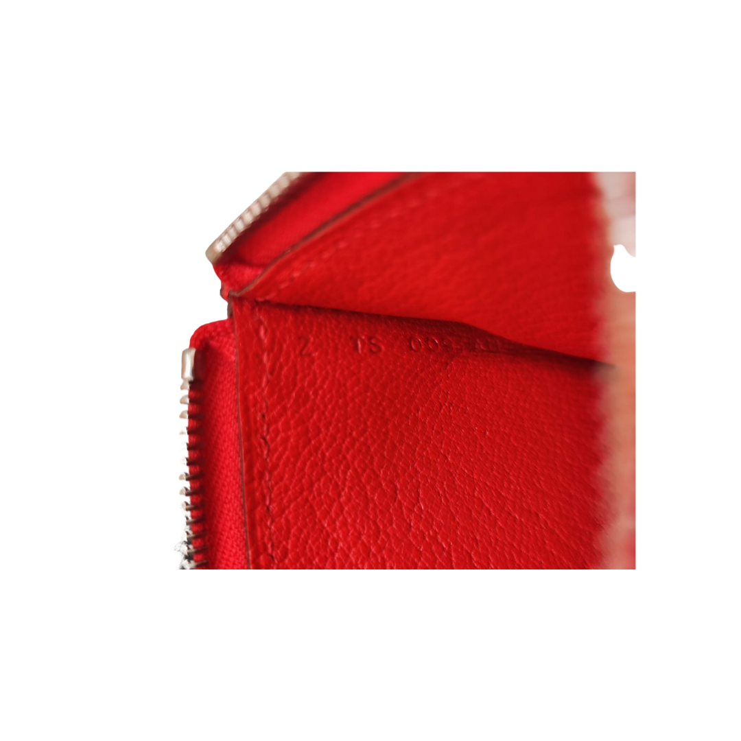 Hermes - RED EVERCOLOUR STRAP CARD HOLDER