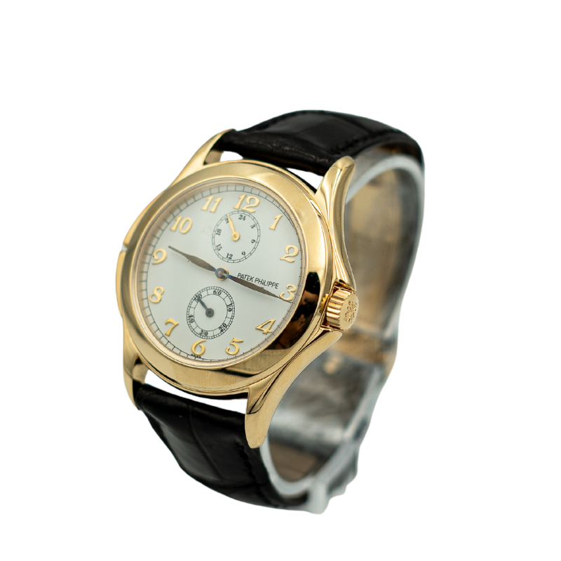 PATEK PHILIPPE Travel Time 5134J-001 Yellow Gold 35mm Full Set My Store
