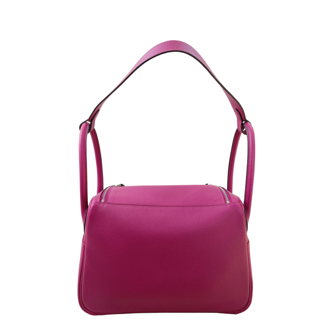 Hermes - ROSE POURPRE EVERCOLOR LINDY 26 BAG