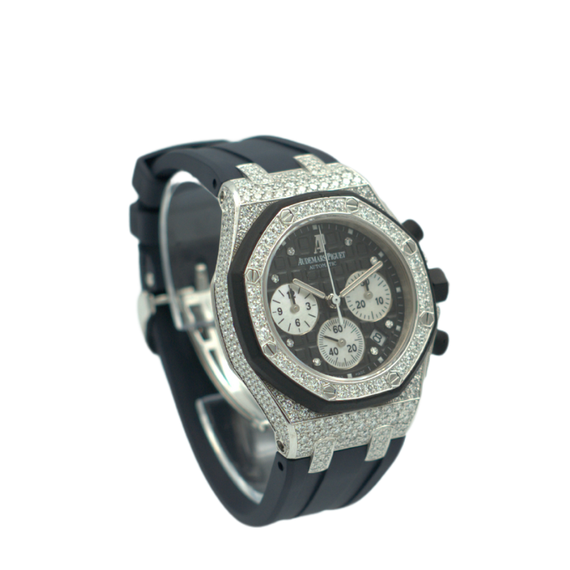AUDEMARS PIGUET WHITE GOLD FACTORY DIAMOND 37MM My Store