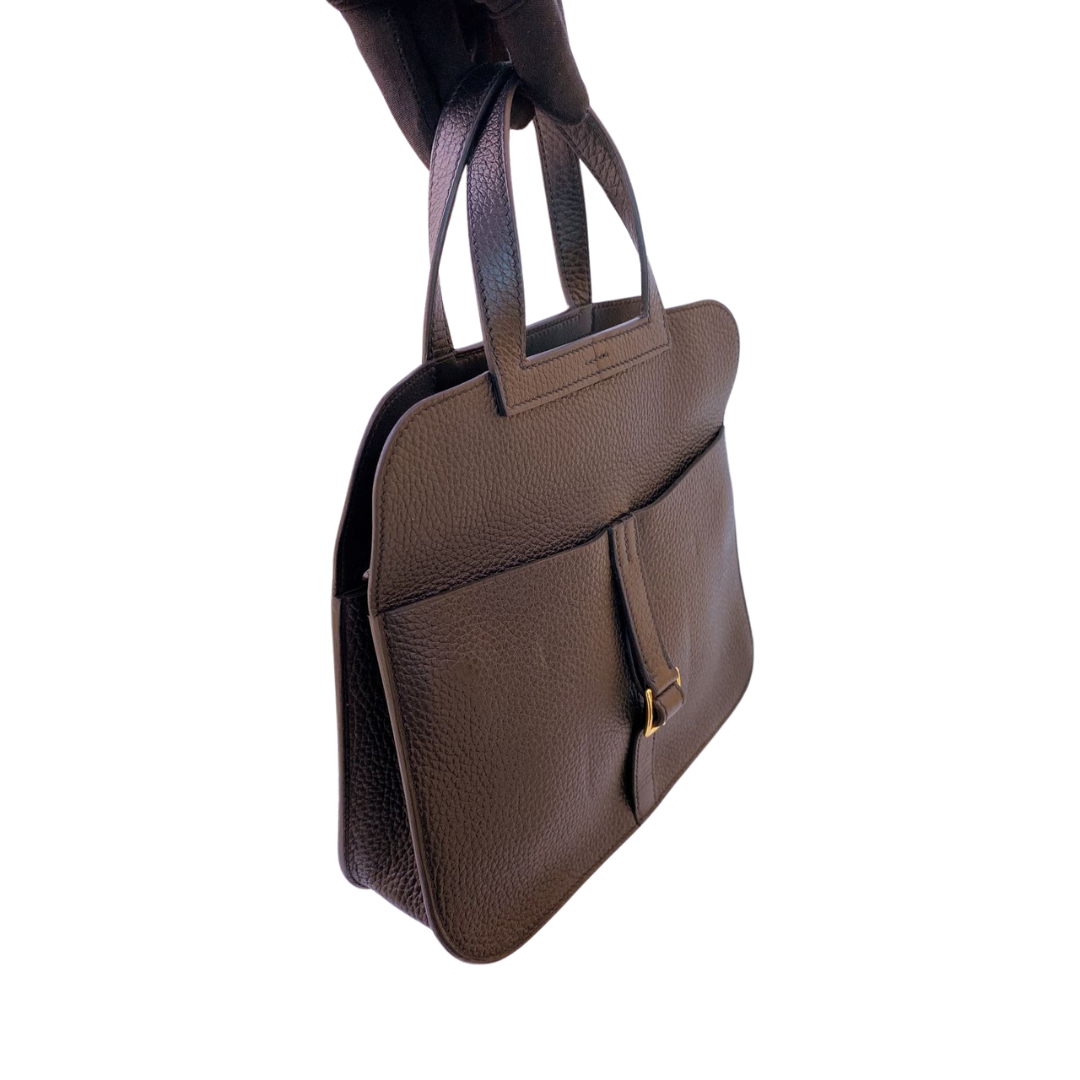 Hermes - BLACK TAURILLON CLEMENCE HALZAN 25 My Store