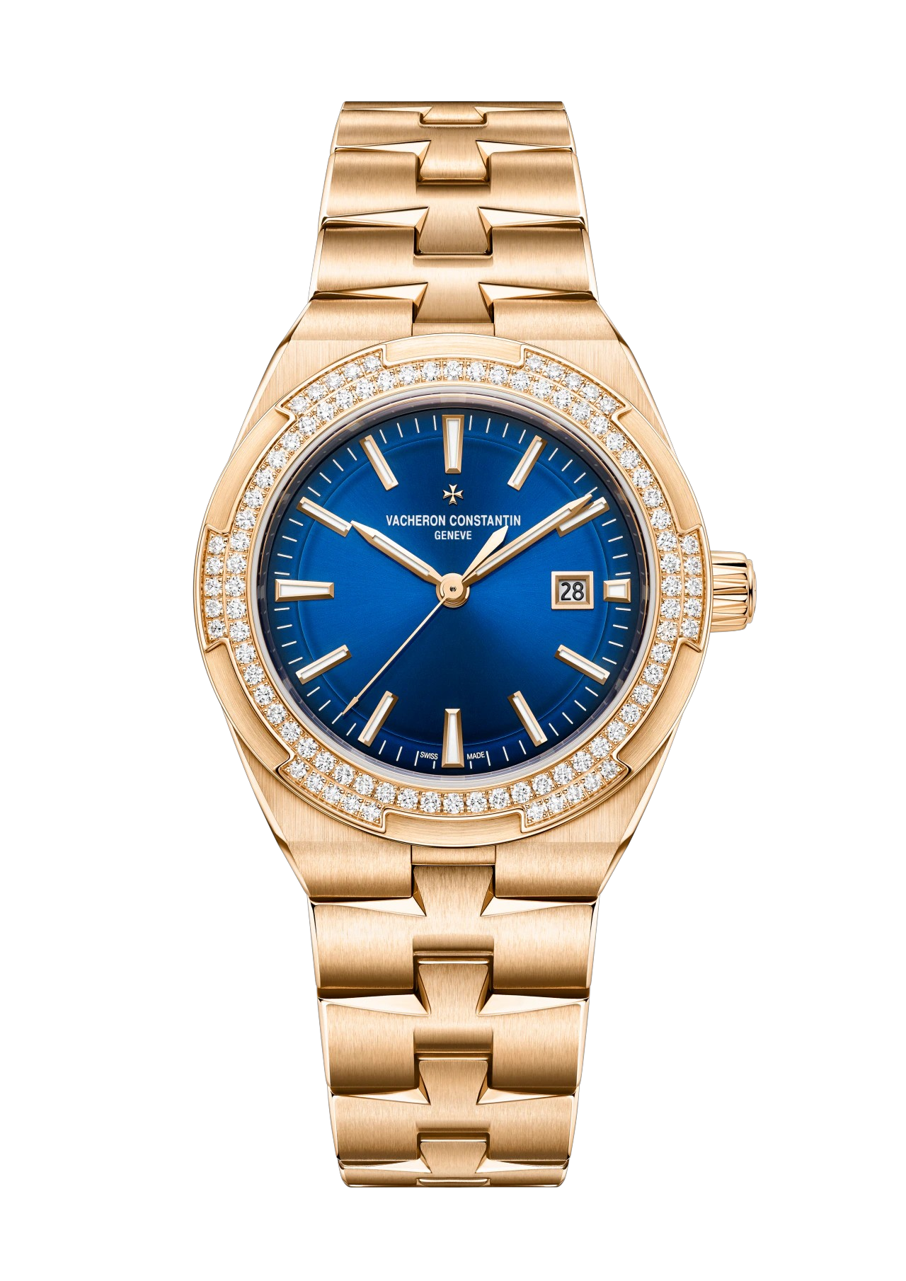 Vacheron Constantin 4605V/200R-B978 Overseas Blue Dial Factory Diamond - 2023
