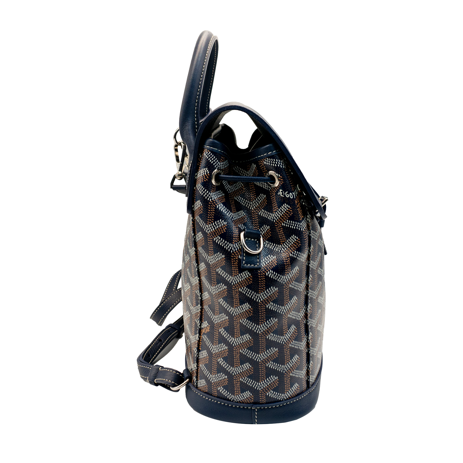 Goyard alpin mm backpack blue