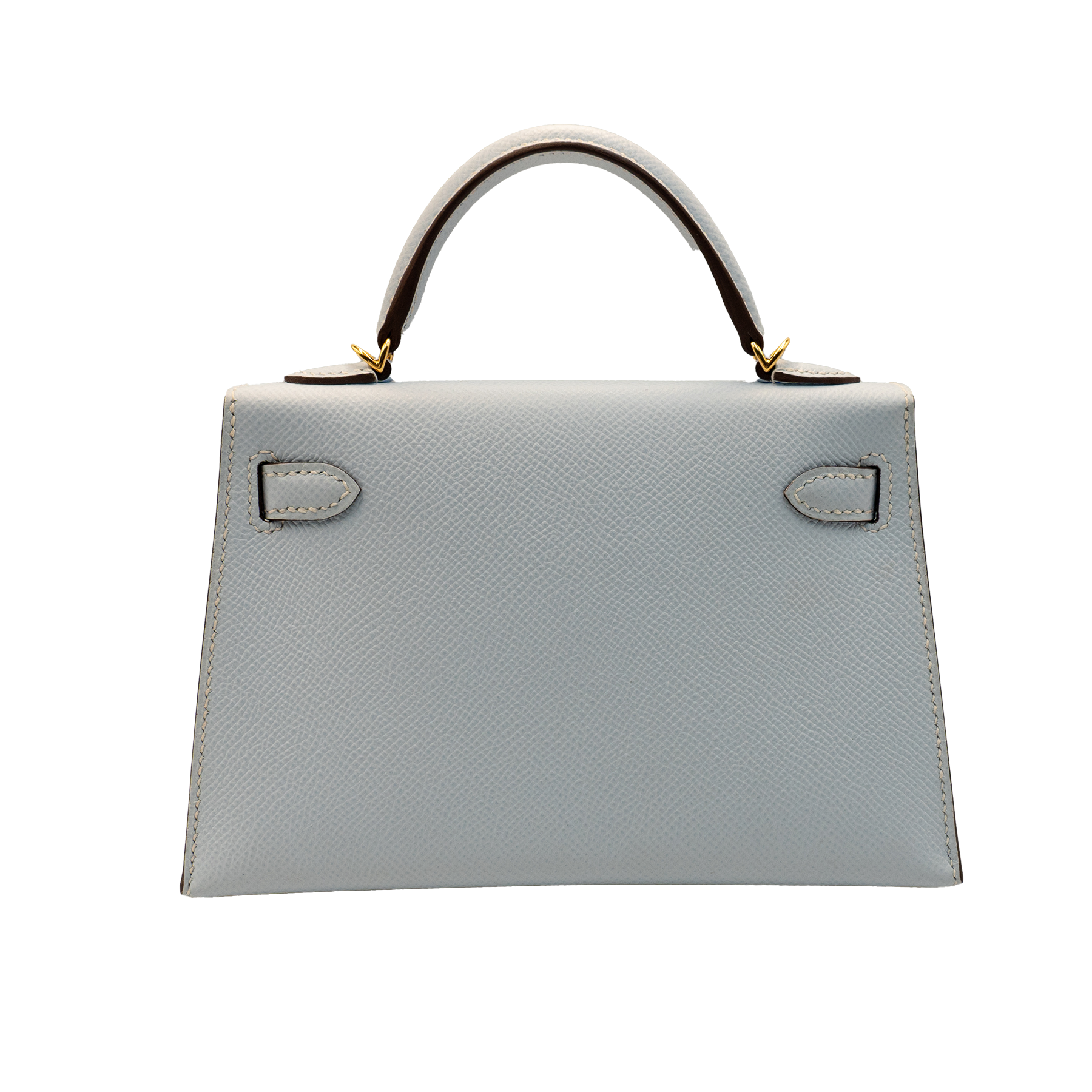 Hermes Bleu Brume Epsom Mini Kelly 20 II