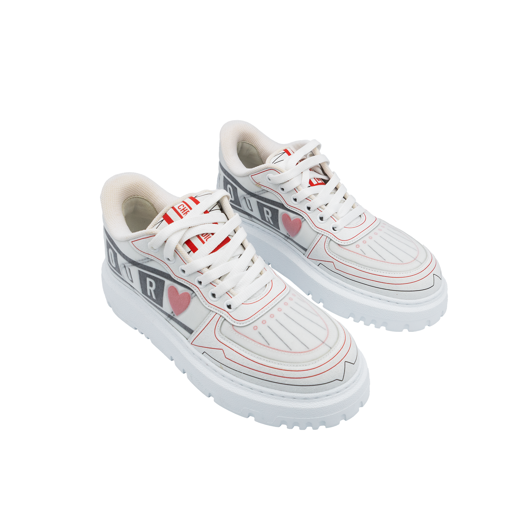 Christian Dior BN Dioramour Addict Sneaker/LS