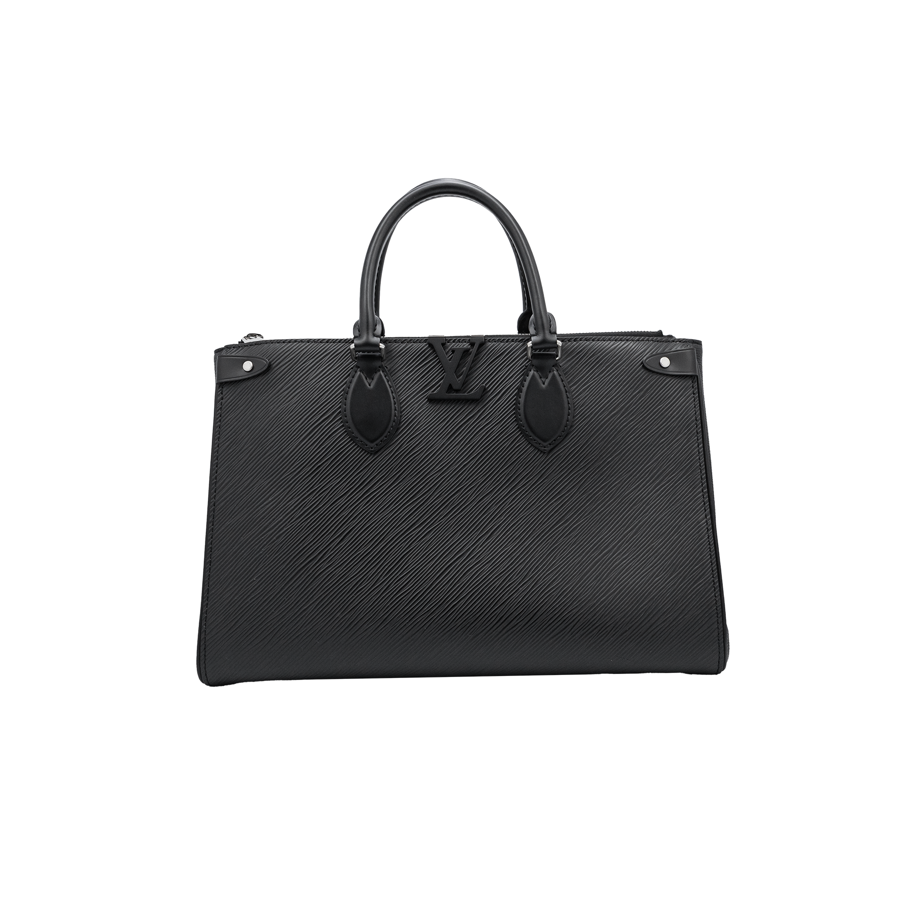 Louis Vuitton Noir Grenelle Tote MM Bag