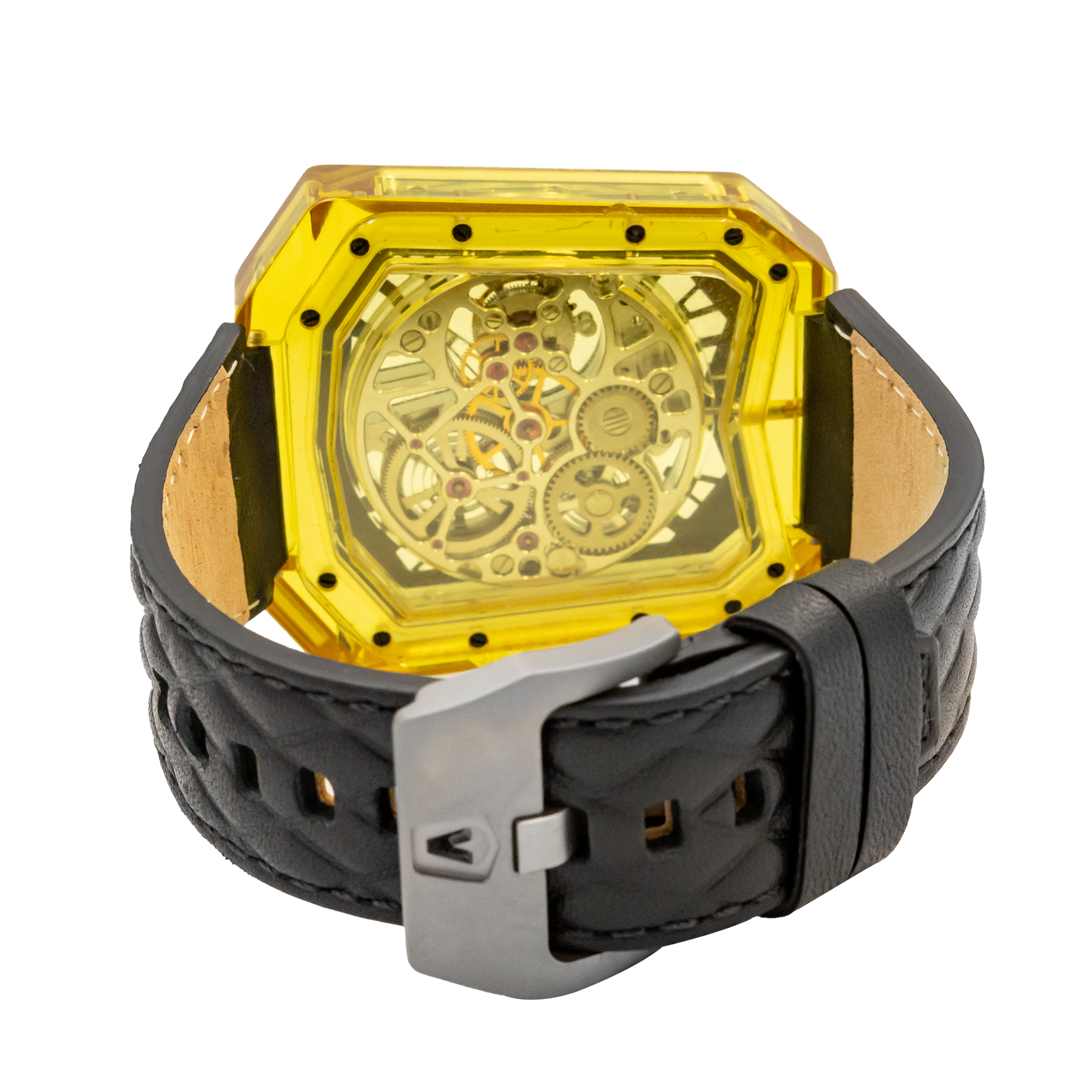 Aventi A11-P Yellow Sapphire Crystal Tourbillon 1 of 3 - Full Set