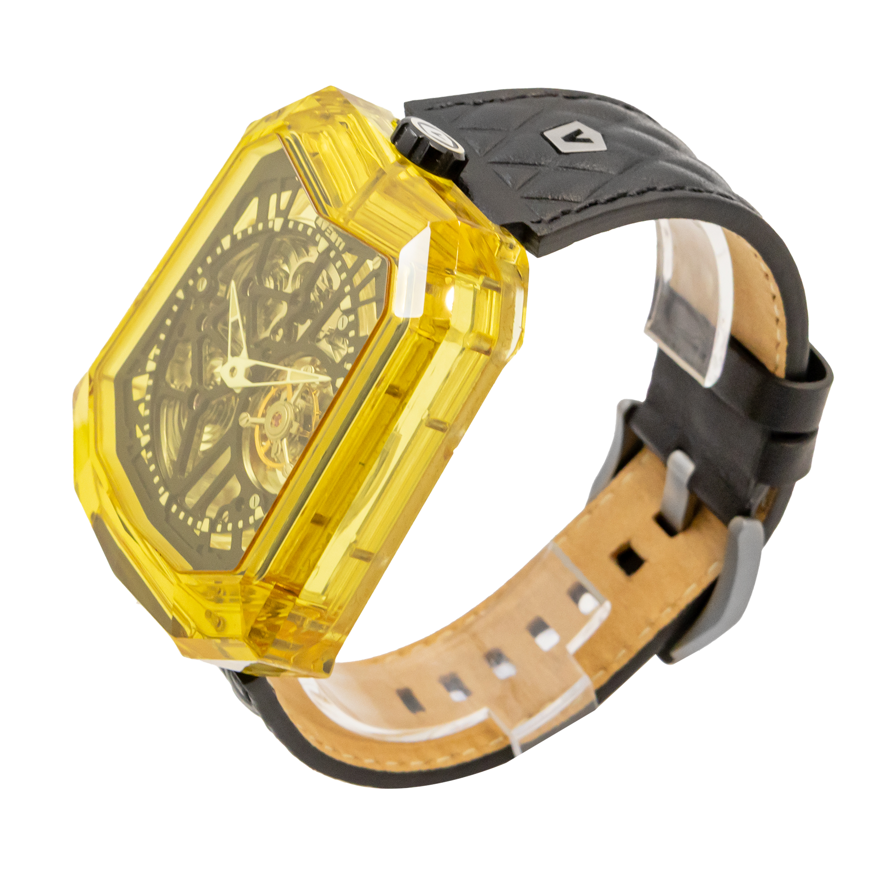 Aventi A11-P Yellow Sapphire Crystal Tourbillon 1 of 3 - Full Set