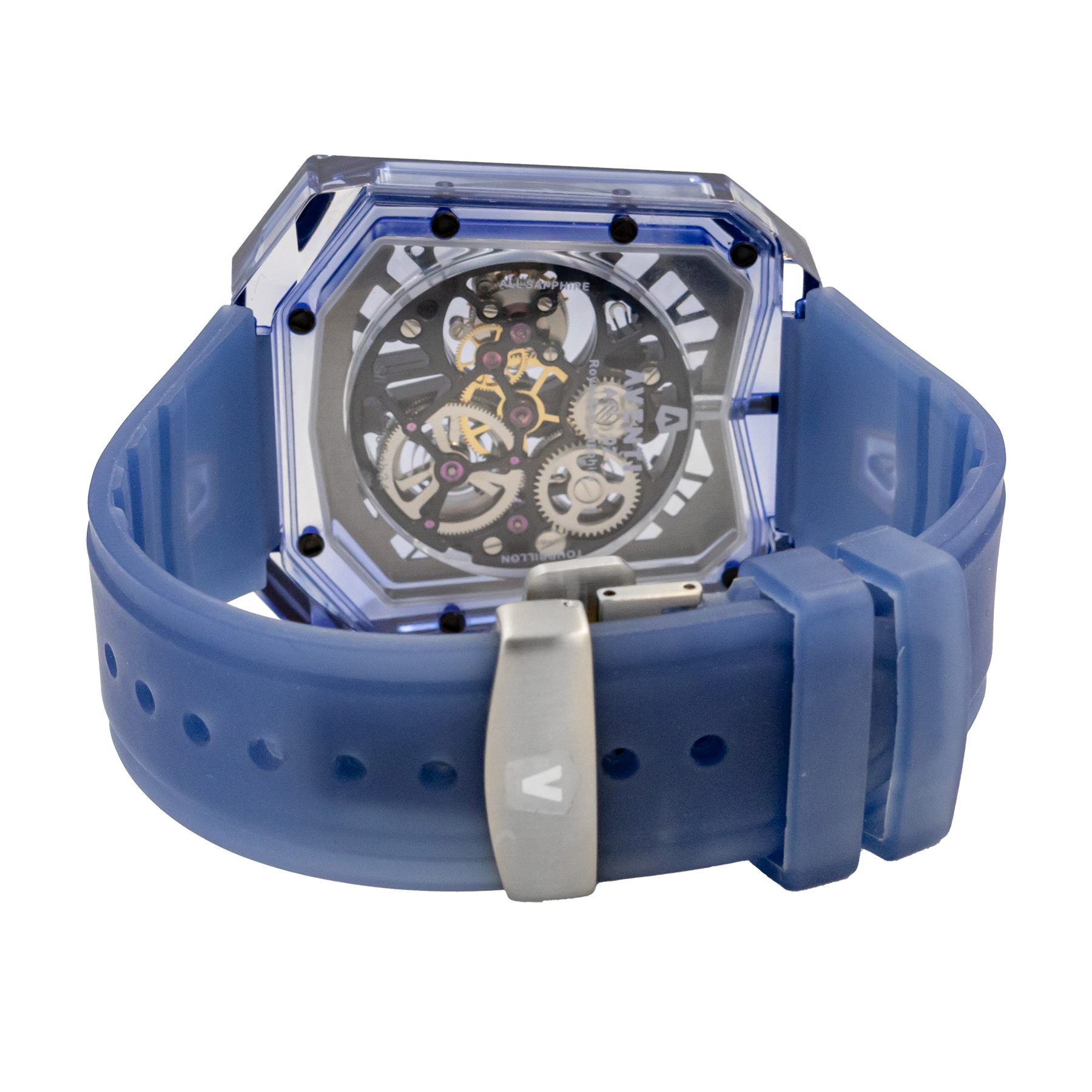 Aventi A11-02 Royal Blue Sapphire Crystal Tourbillon - 2021 Full Set My Store