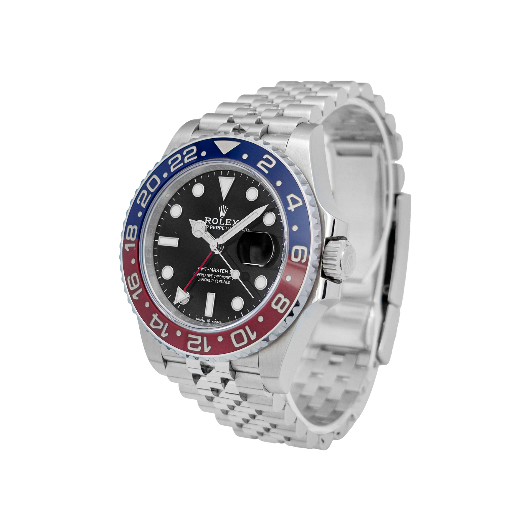 Rolex GMT Master II (Pepsi) 40mm 126710BLRO Black Dial - 2020