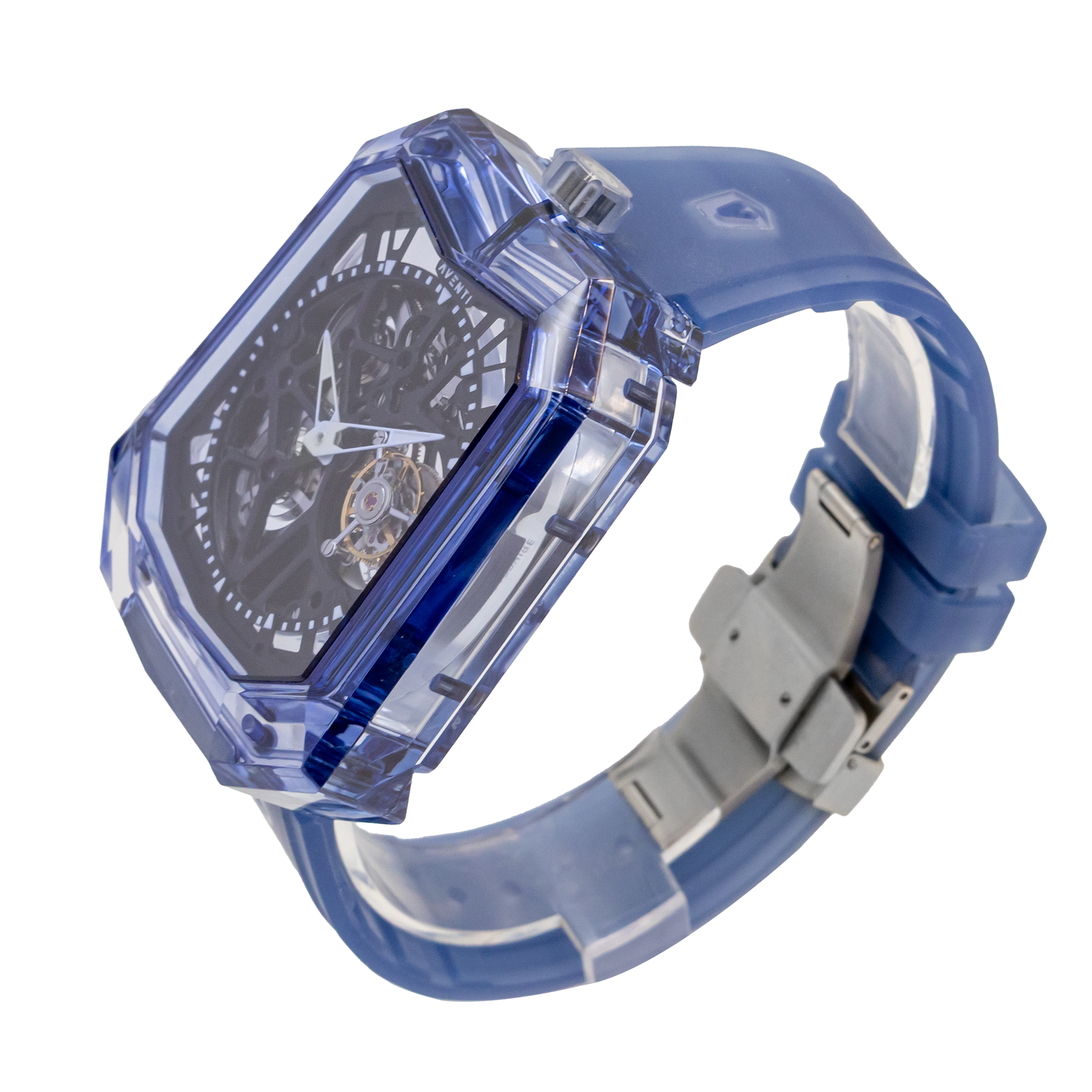 Aventi A11-02 Royal Blue Sapphire Crystal Tourbillon - 2021 Full Set My Store