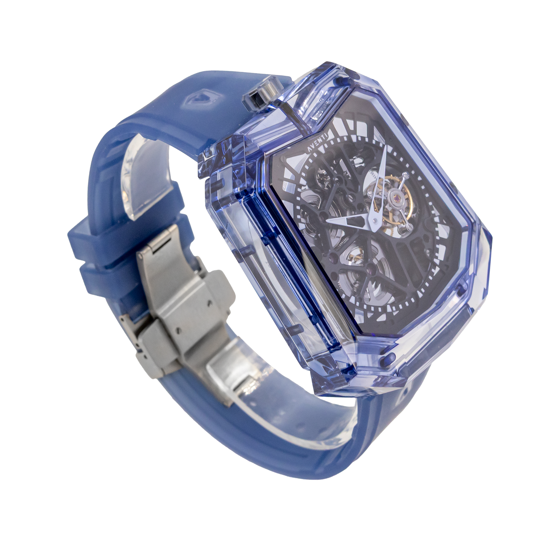 Aventi A11-02 Royal Blue Sapphire Crystal Tourbillon - 2021 Full Set My Store