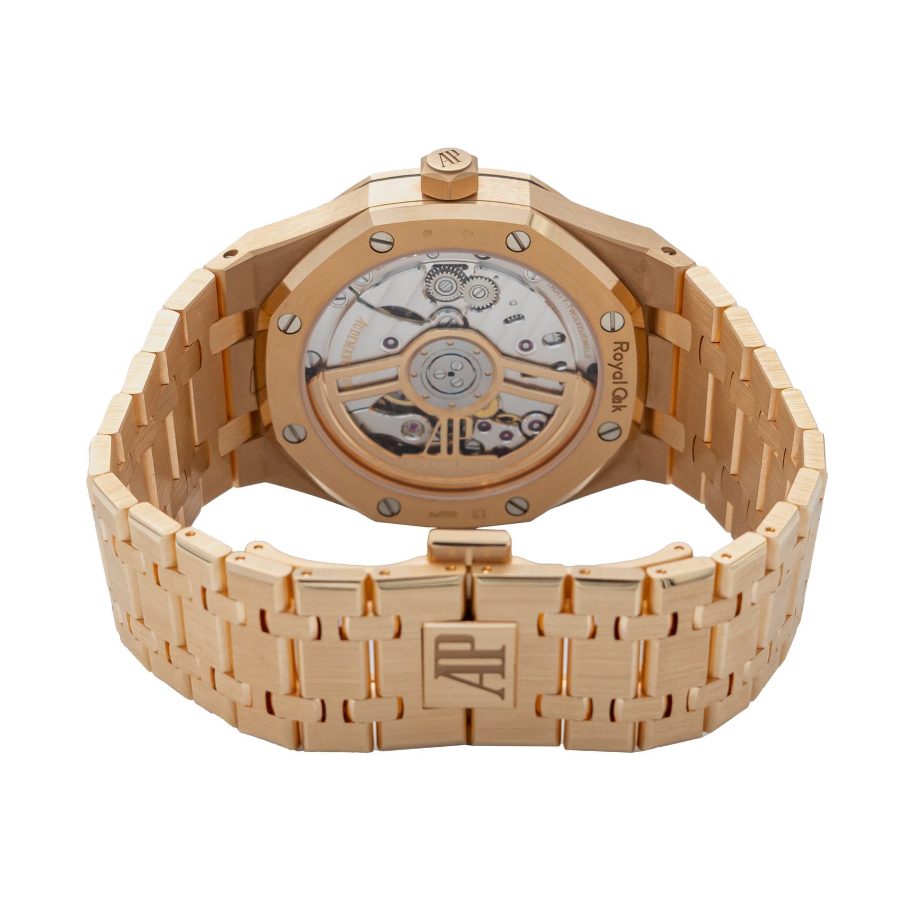 Audemars Piguet Royal Oak Full Rose Gold Blue Dial - 2024 Full Set