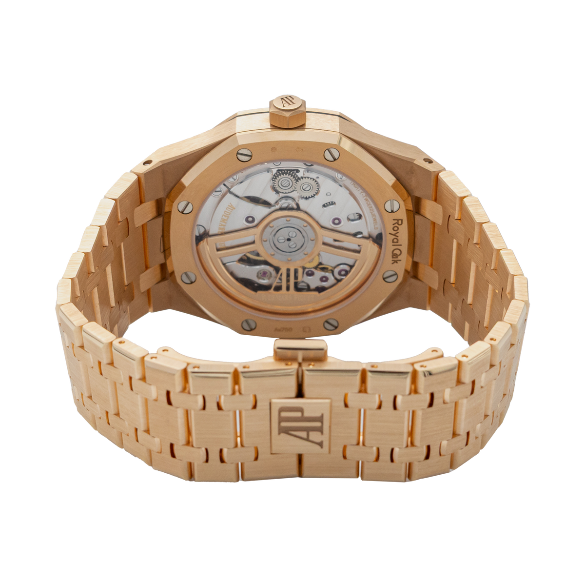 Audemars Piguet Royal Oak Full Rose Gold Blue Dial - 2024 Full Set My Store