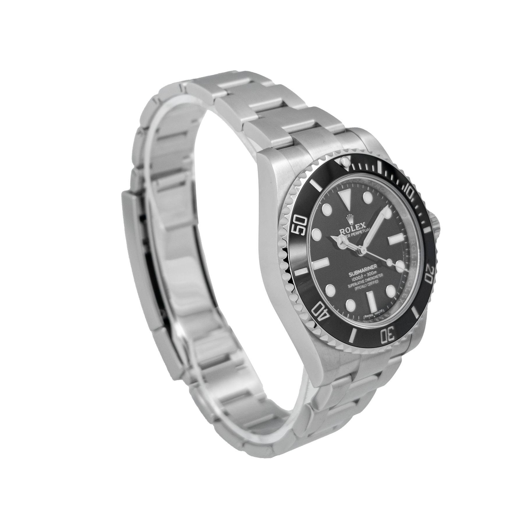 Rolex Submariner 40mm 114060 Black Dial - 2018