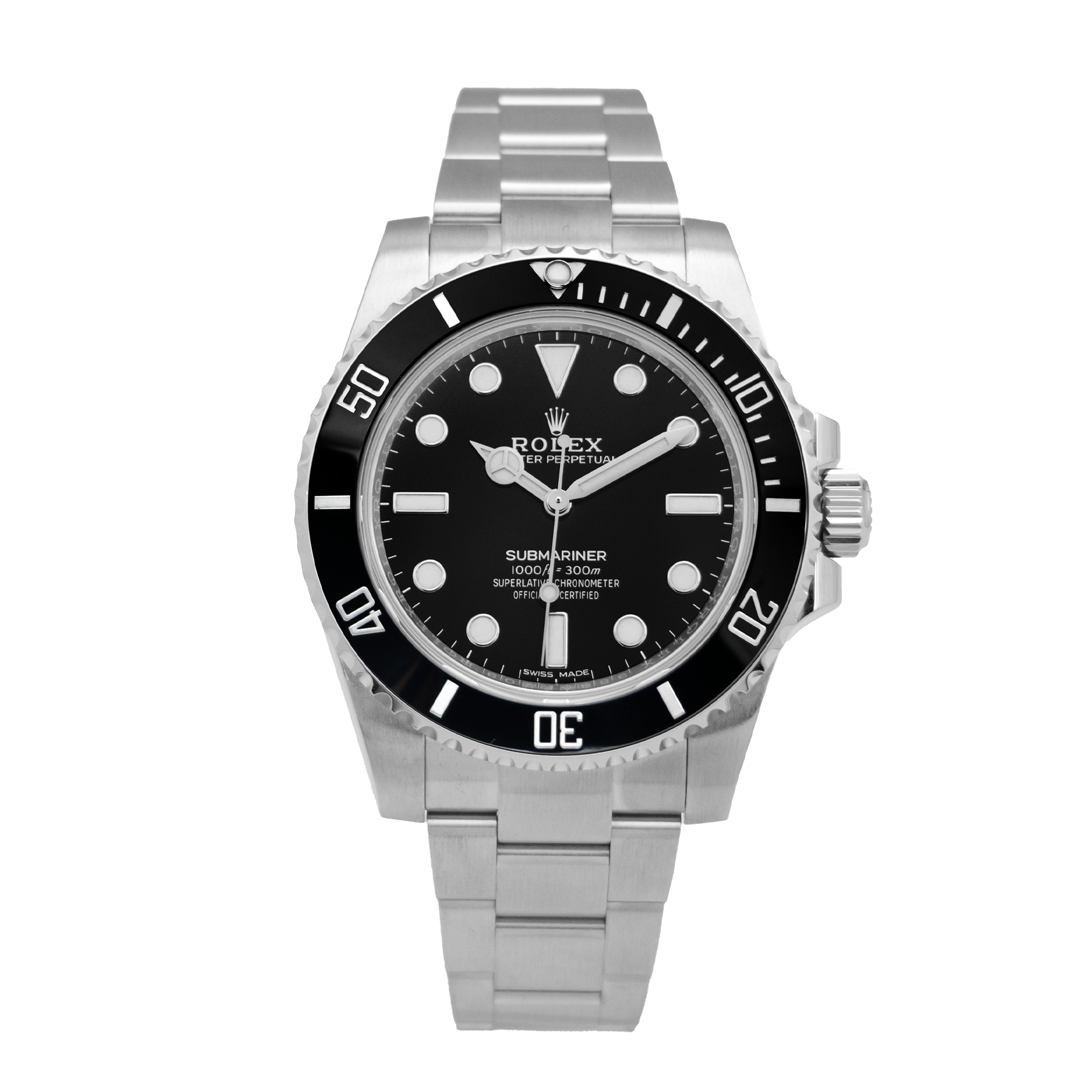 Rolex Submariner 40mm 114060 Black Dial - 2018