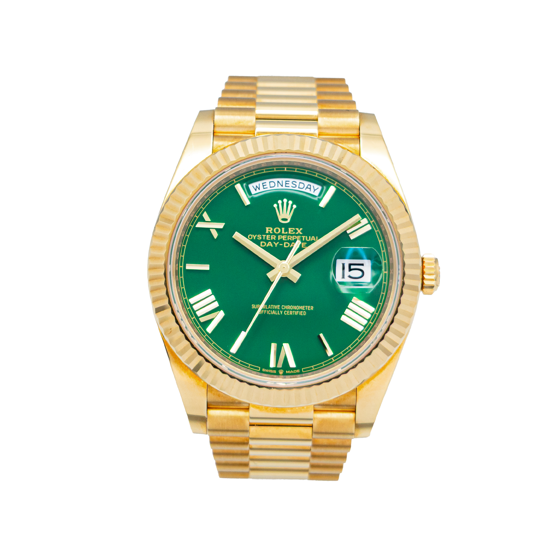 Rolex Day-Date 40mm 228238-0069 Green Dial - 2024