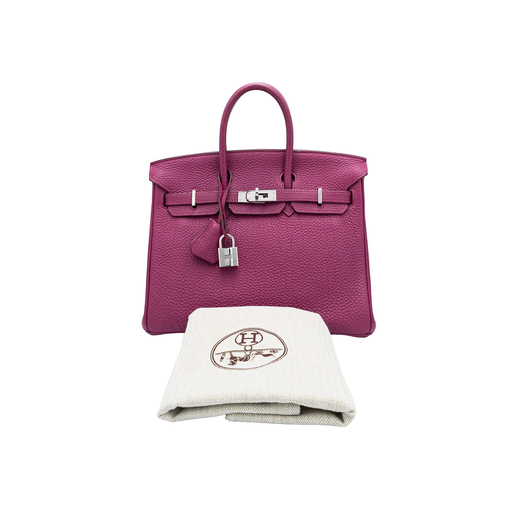 Hermes Birkin 30 Togo Leather Rose Pourpre / Raspberry Pink