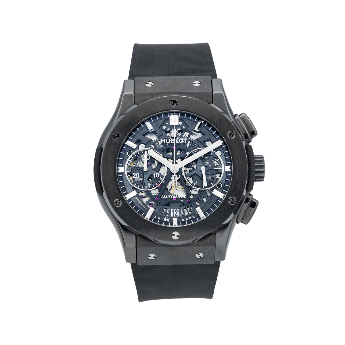 Hublot 525.CM.0170.RX 45mm Classic Fusion Chronograph Black Magic - 2014