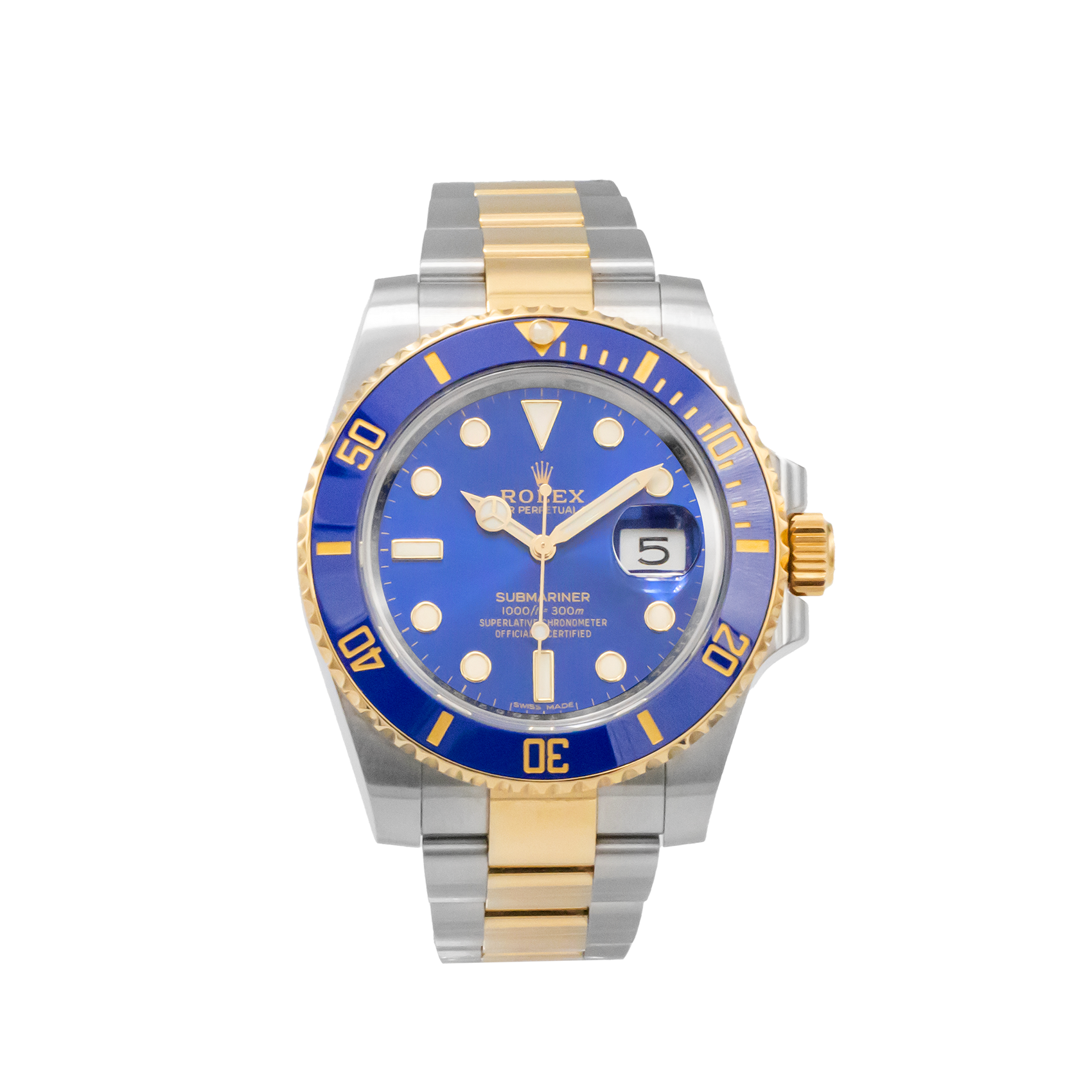 Rolex 116613LB Submariner 'Bluesy' - 2017 Full Set My Store