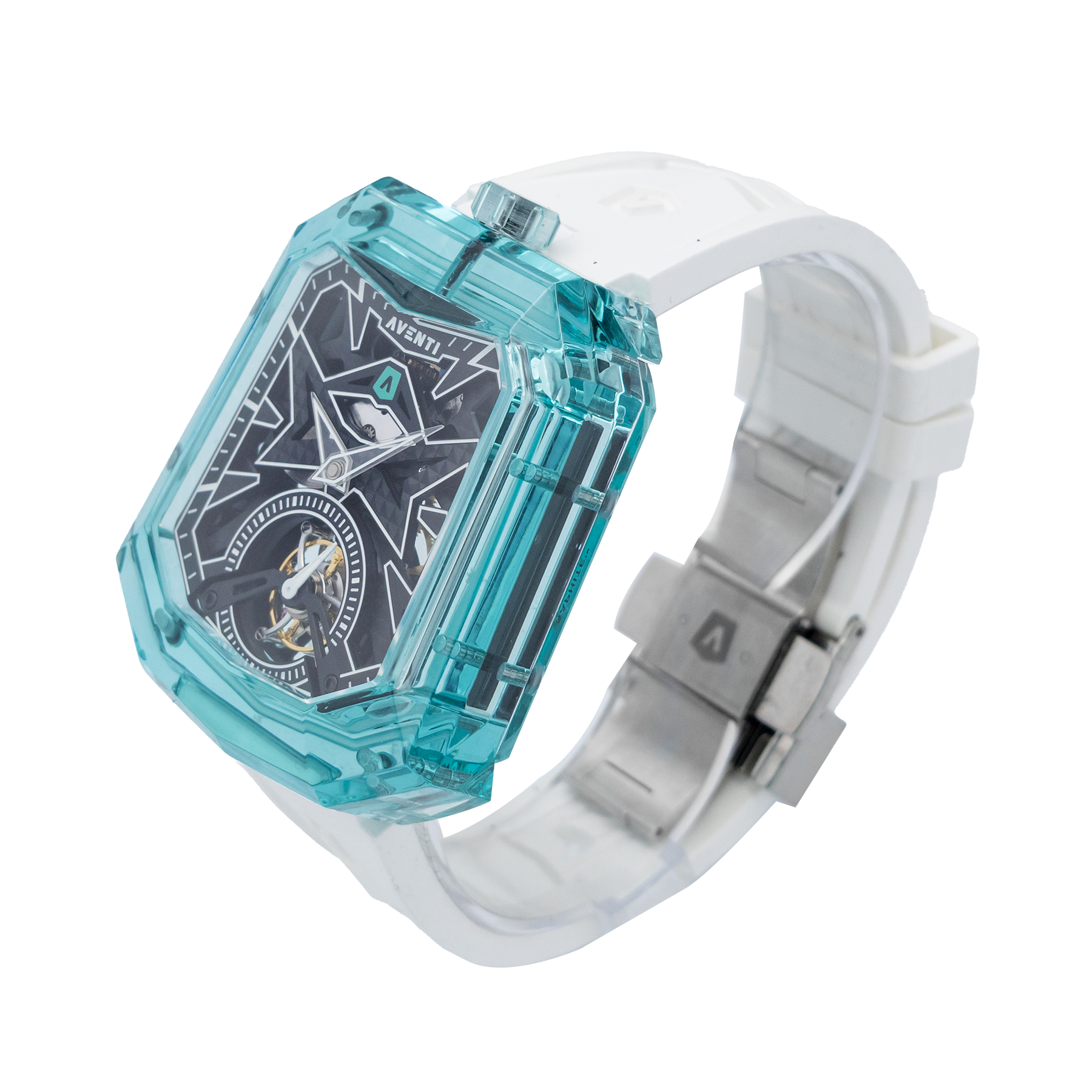 Aventi Wraith Paraiba Blue Tourbillon A15-01 - 2024 Unworn My Store