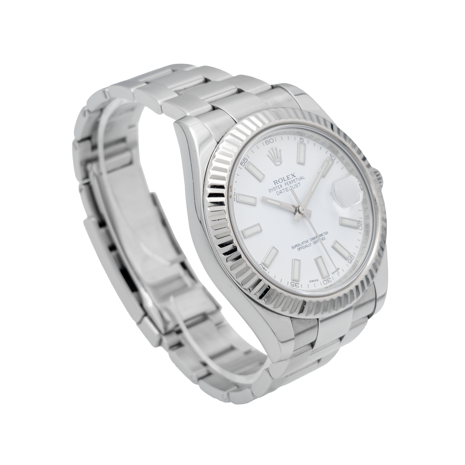 Rolex Datejust II 41mm 116334 White Dial - 2010